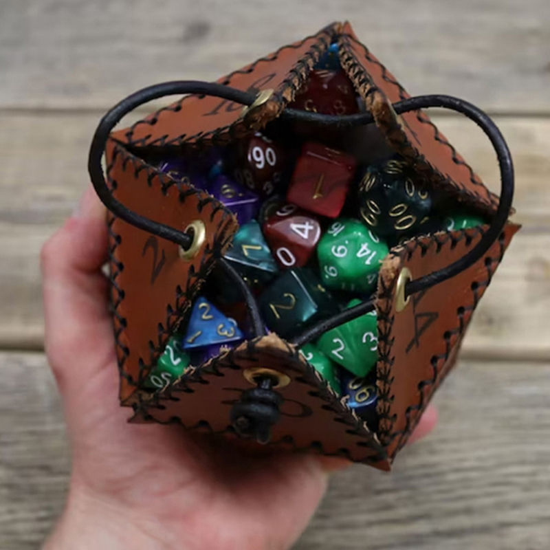 Leatherwork Ideas - Nowe skórzane worek kości wieloboczne pudełka