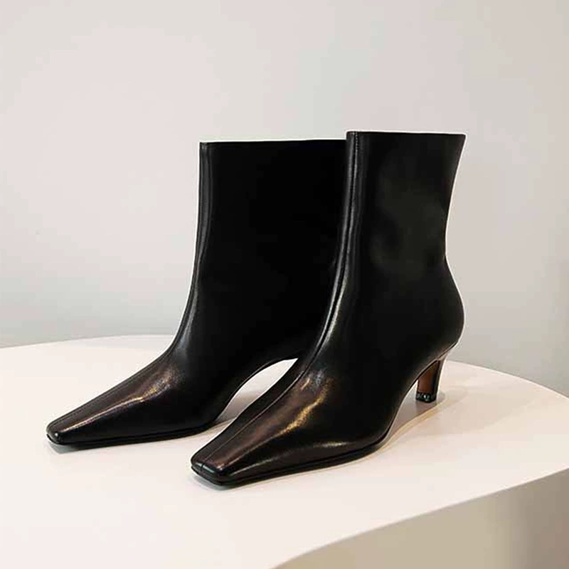 Leather Work Western - Botki AIYKAZYSDL 2025 z kwadratowym noskiem,