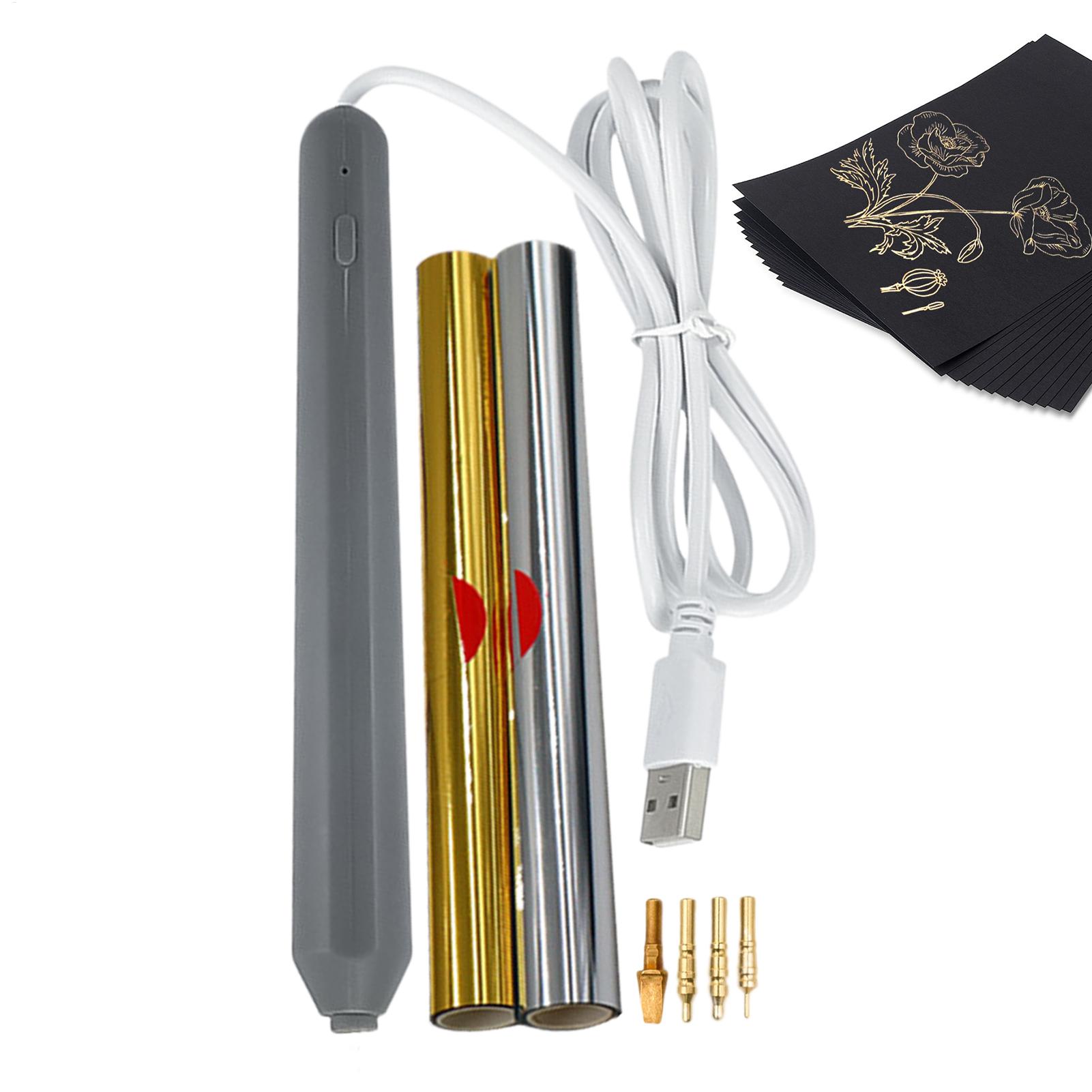 Leatherwork Kit - Zestaw do hot stampingu z 4
