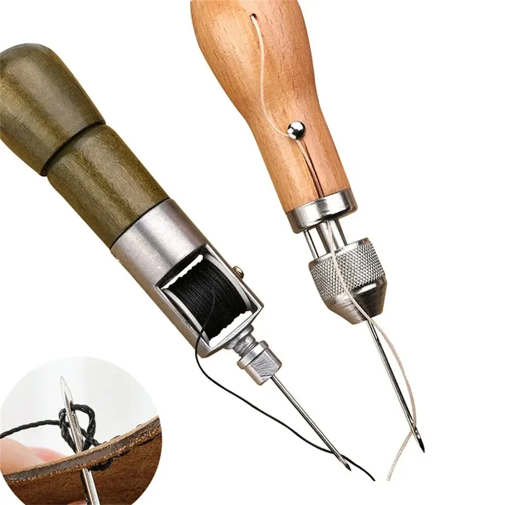 Leatherwork Kit - DIY Zestaw do szycia skóry Szydło