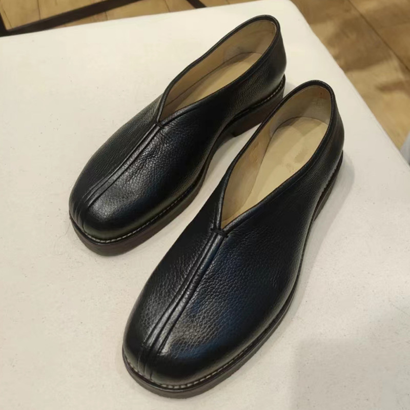 Leather Work Flats Women - Męskie skórzane buty damskie 2023 nowe