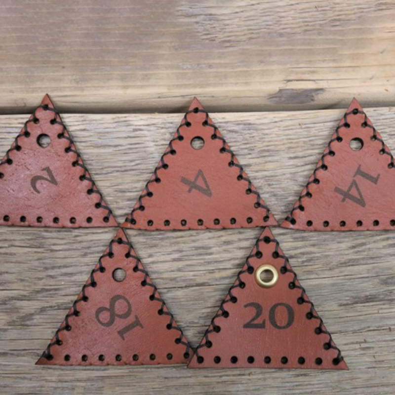 Leatherwork Ideas - Woreczki na kości ze sznurkiem, idealne