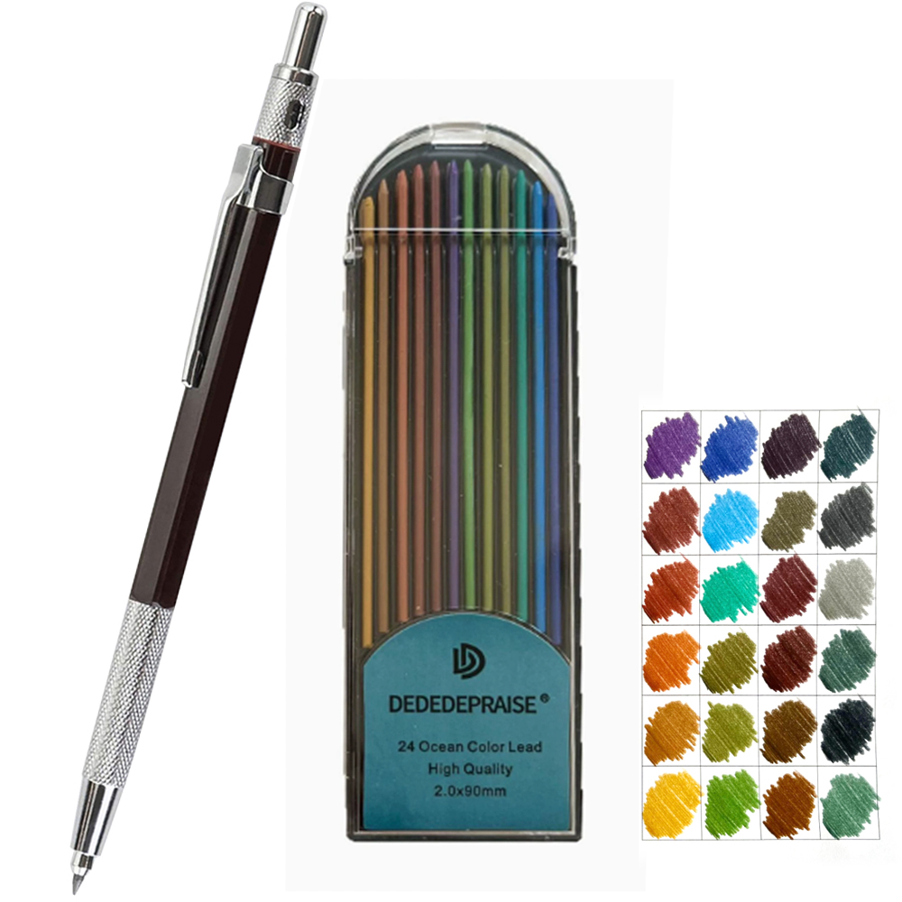 Staedtler Pencil Lumocolor - Zestaw ołówków automatycznych 2.0mm w stylu