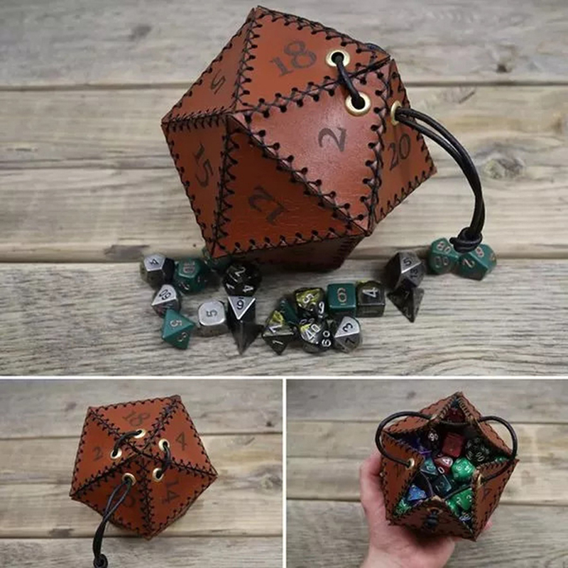 Leatherwork Ideas - Nowe skórzane worek kości wieloboczne pudełka