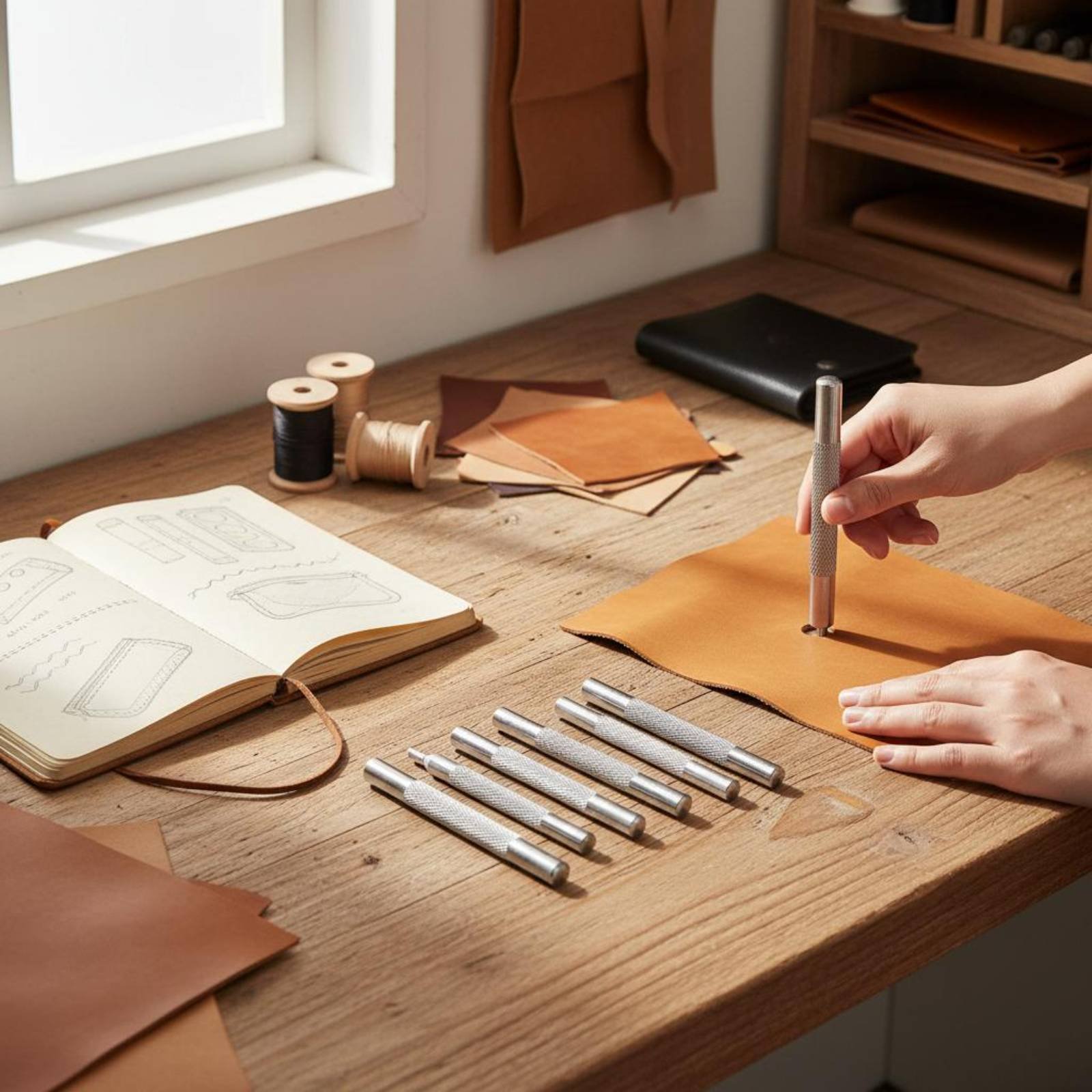 Rivet Setter Tool - 11-częściowy zestaw narzędzi do zatrzasków, trwałe