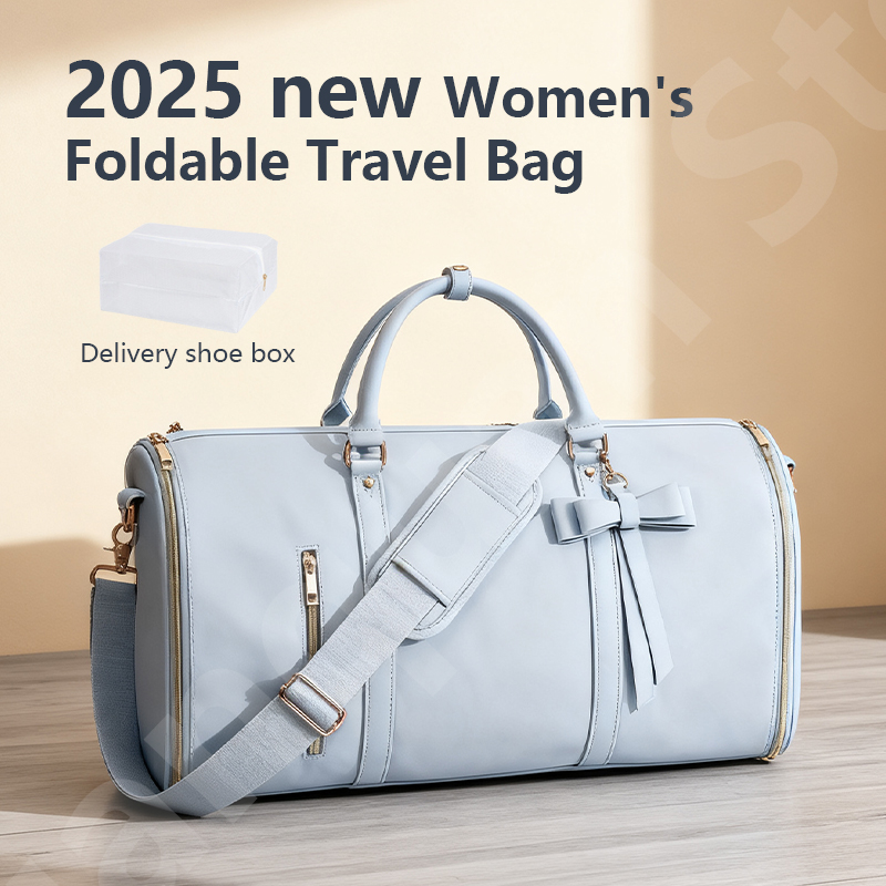Leather Work Duffle - 2025 Nowa damska wodoodporna torba weekendowa