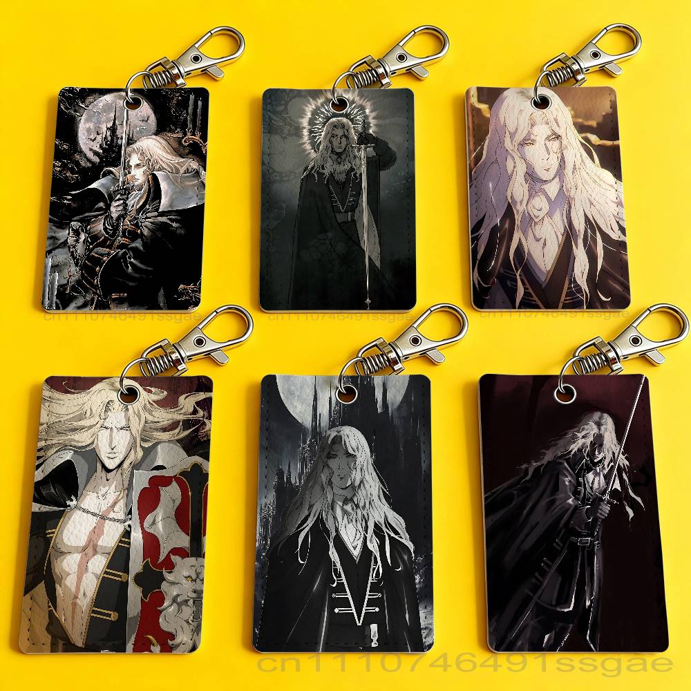 Leather Work - Brelok do kluczy z motywem Alucarda