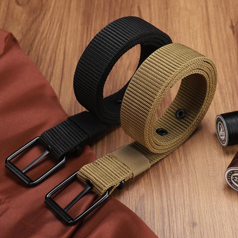 Męski pasek z porowatego płótn – Leatherwork Eyelets recenzja i cena