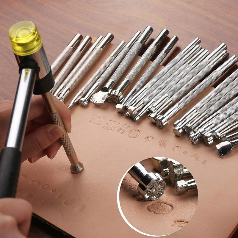 20 szt. Narzędzi do tłoczenia  – Leatherwork Kit recenzja i cena