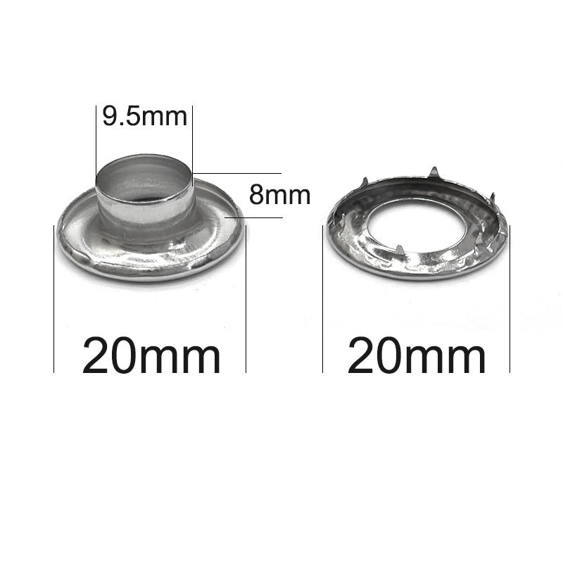 Wewnątrz 9,5 mm płótno Otwory  – Leatherwork Eyelets recenzja i cena