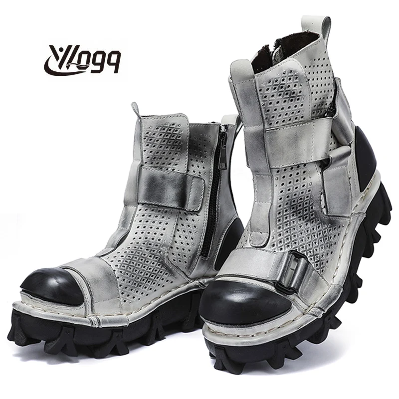 Męskie buty motocyklowe z praw – Leather Work Western recenzja i cena