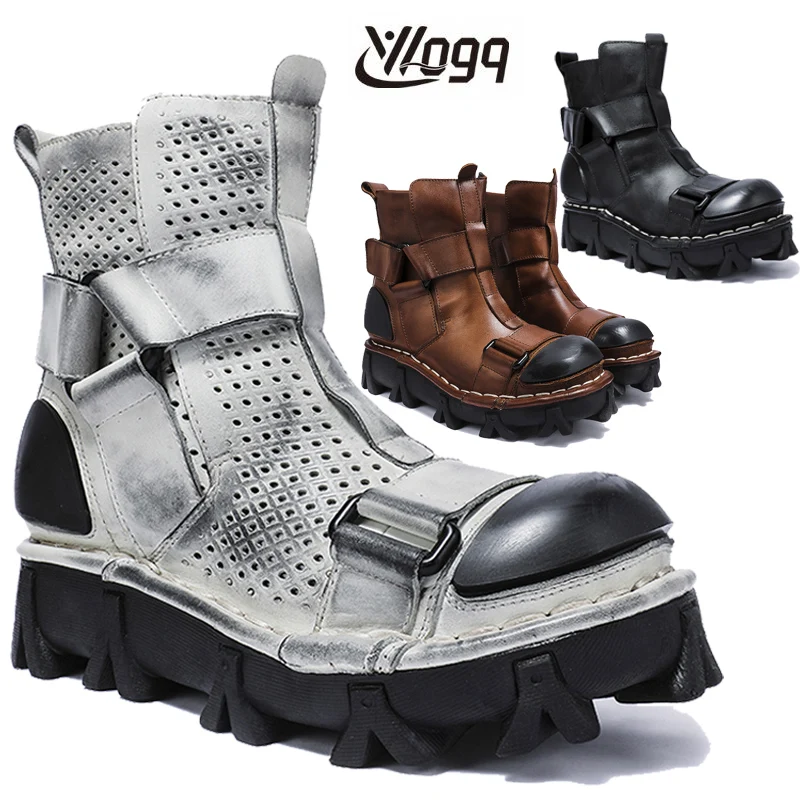 Męskie buty motocyklowe z praw – Leather Work Western recenzja i cena