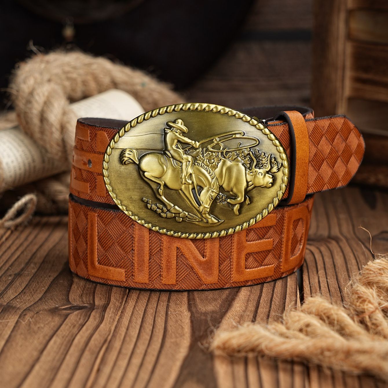 Męski i damski pasek w stylu r – Leather Work Western recenzja i cena