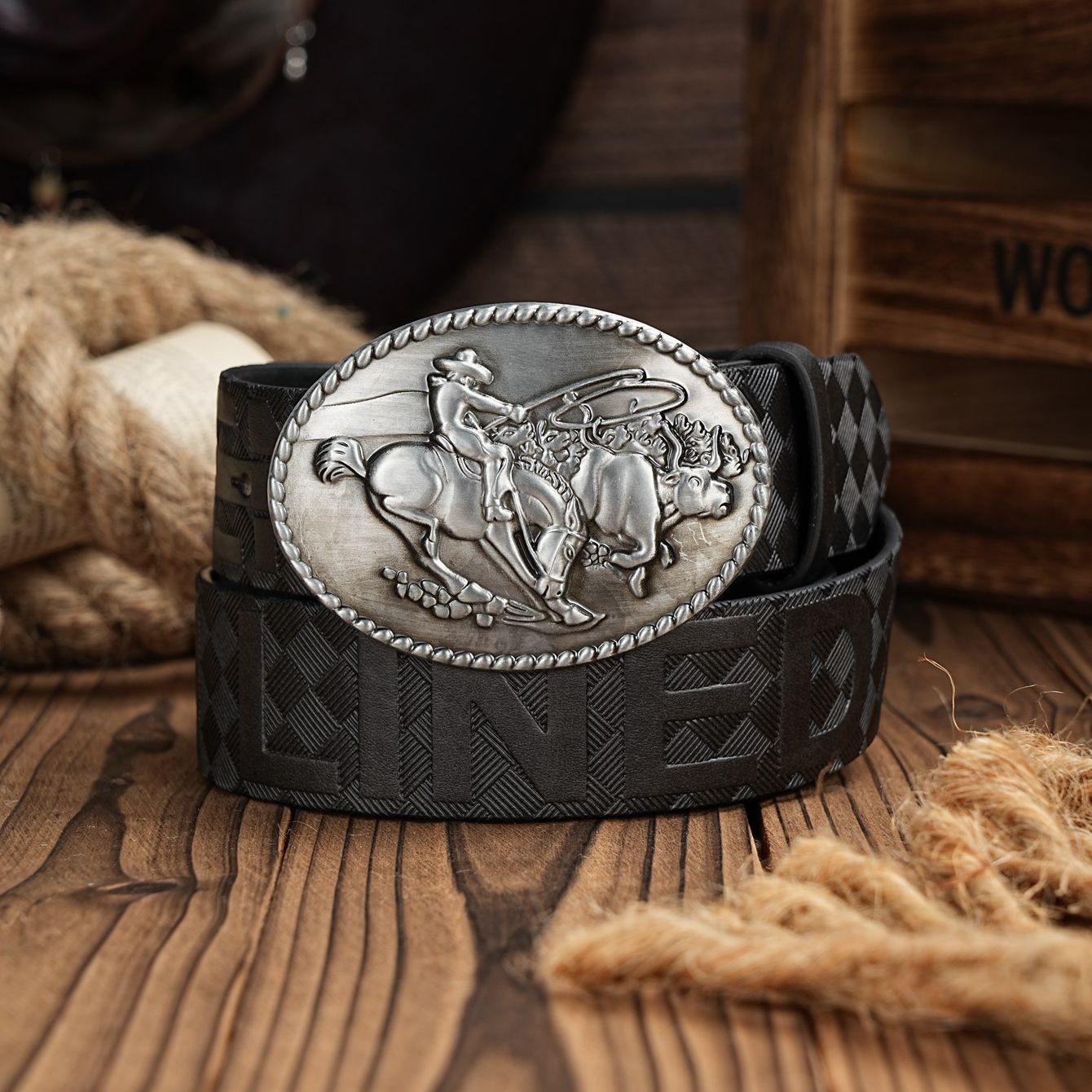 Męski i damski pasek w stylu r – Leather Work Western recenzja i cena
