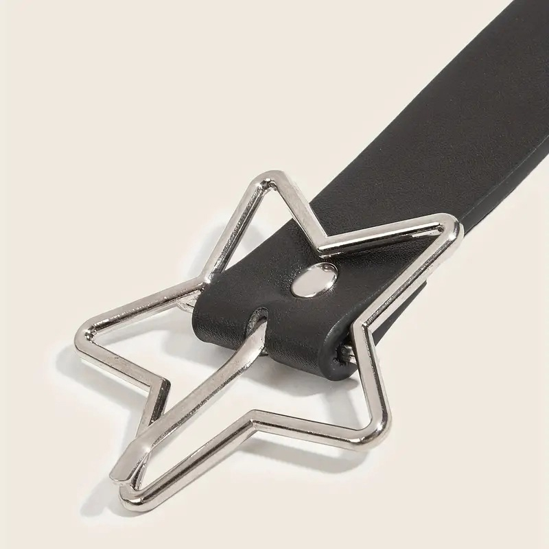 Pasek Y2K Punk Star z Oczkami  – Leatherwork Eyelets recenzja i cena