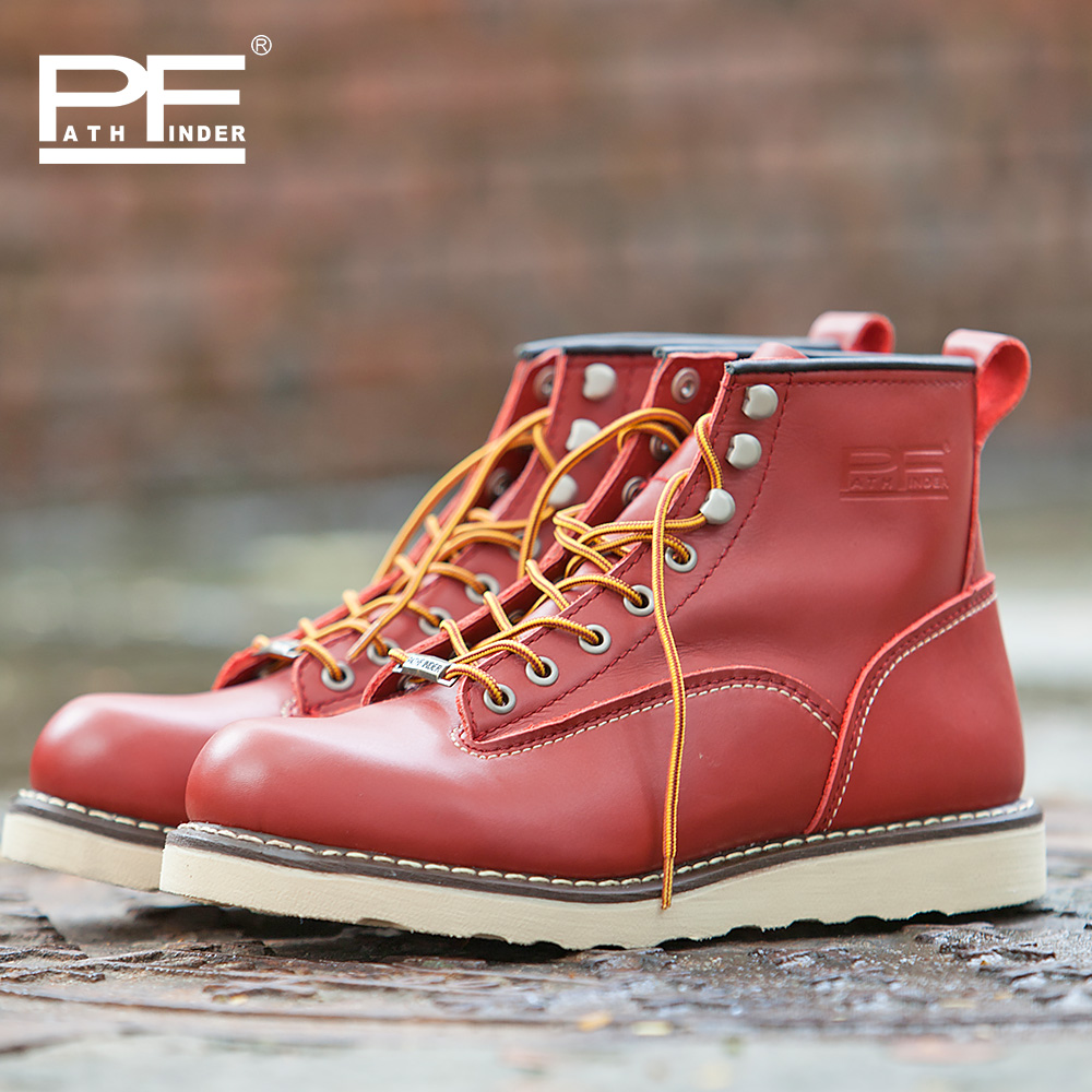 Męskie buty motocyklowe ze skó – Leather Work Western recenzja i cena