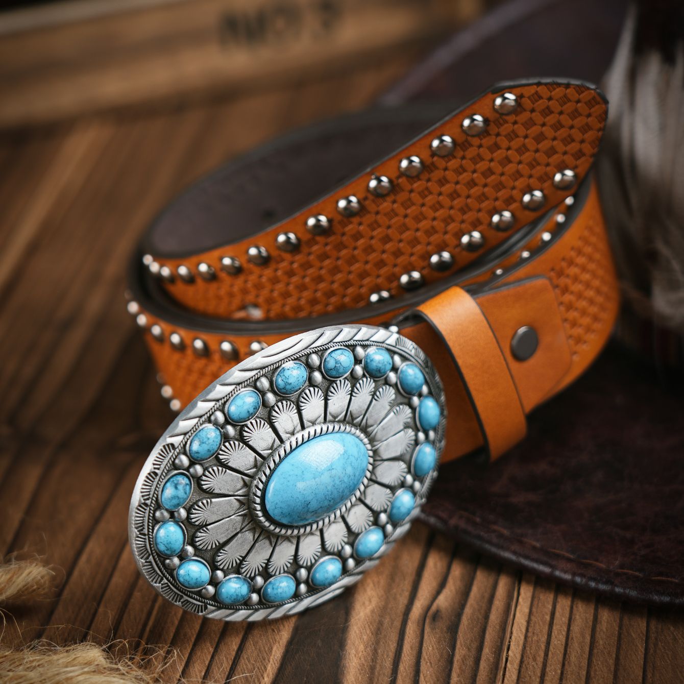 Męski i damski pasek w stylu r – Leather Work Western recenzja i cena