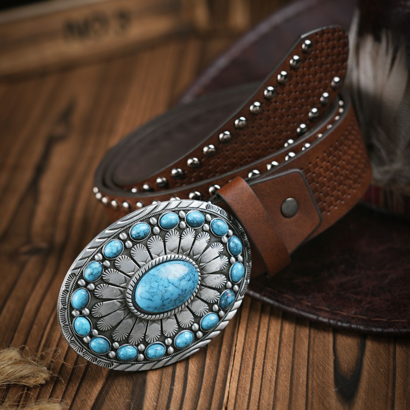 Męski i damski pasek w stylu r – Leather Work Western recenzja i cena