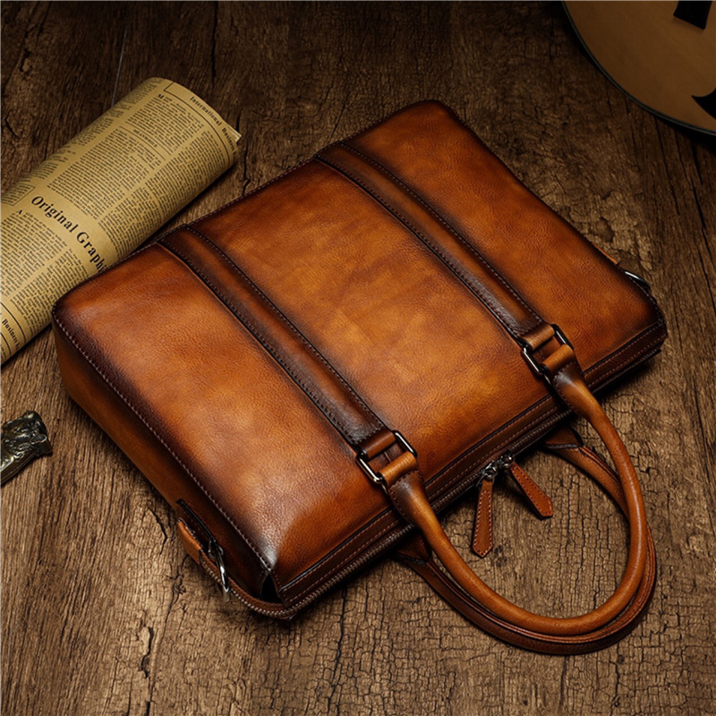 Teczka biznesowa YETTIES z naj – Leatherwork Bag recenzja i cena