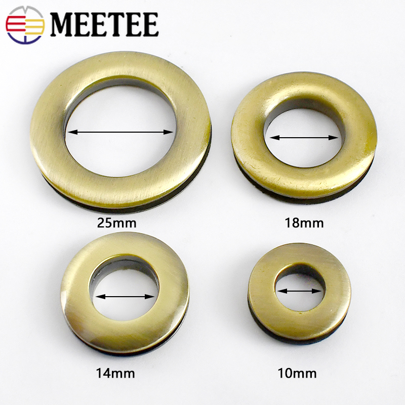 10 szt. O-ringi metalowe 10-25 – Leatherwork Eyelets recenzja i cena