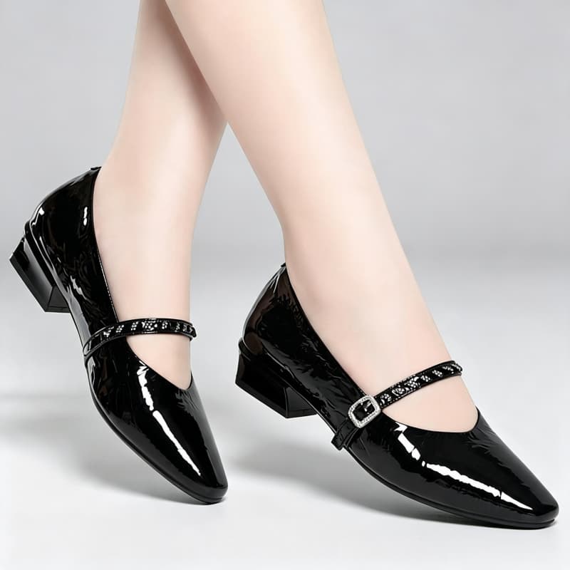 Wysokiej jakości, oddychające, – Leather Work Flats Women recenzja i cena