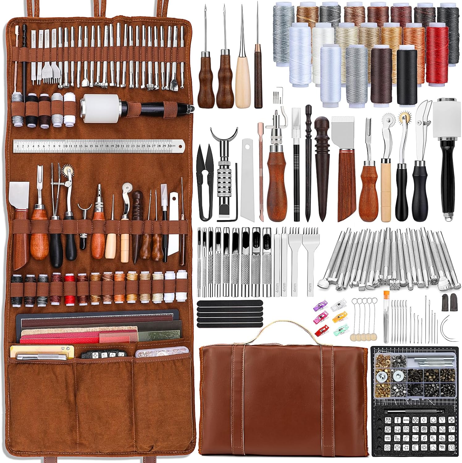 Zestaw narzędzi do obróbki skó – Leather Work recenzja i cena