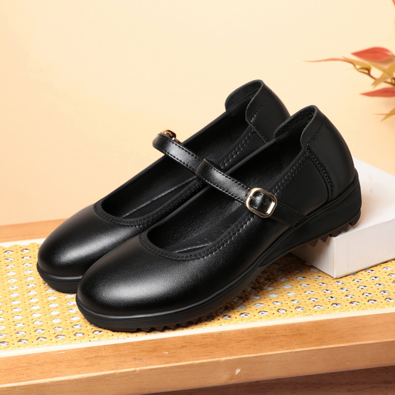 Wysokiej jakości oddychające w – Leather Work Flats Women recenzja i cena