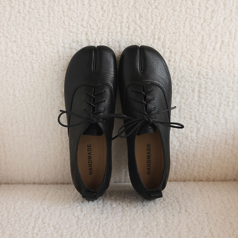 Damskie buty Tabi z prawdziwej – Leather Work Flats Women recenzja i cena