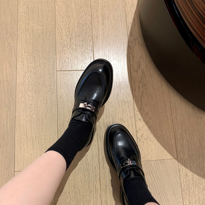 Damskie mokasyny retro, wsuwan – Leather Work Flats Women recenzja i cena