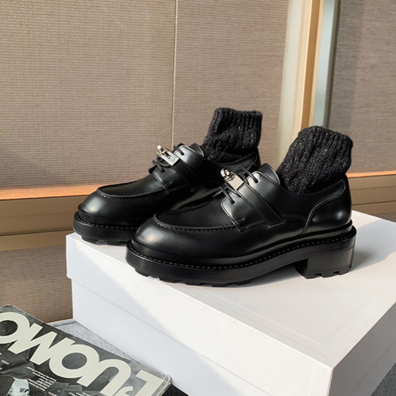 Damskie mokasyny retro, wsuwan – Leather Work Flats Women recenzja i cena
