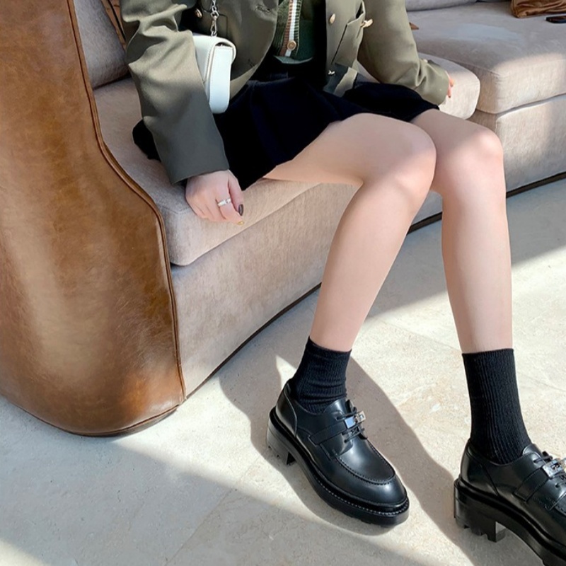 Damskie mokasyny retro, wsuwan – Leather Work Flats Women recenzja i cena