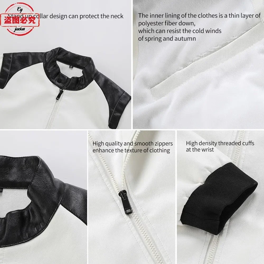 Kurtka skórzana z kapturem do  – Leather Work Jacket With Hood recenzja i cena