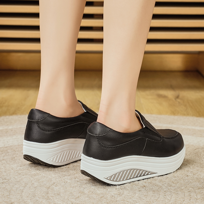 Damskie buty wiosenne ze skóry – Leather Work Flats Women recenzja i cena