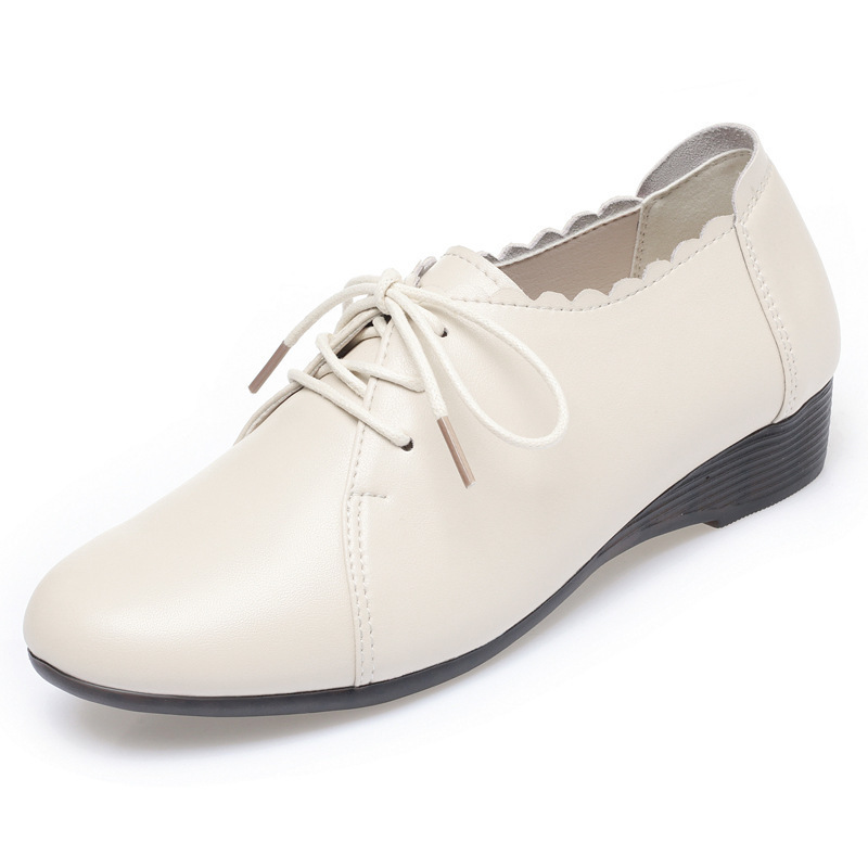 Buty Oxford damskie w rozmiara – Leather Work Flats Women recenzja i cena
