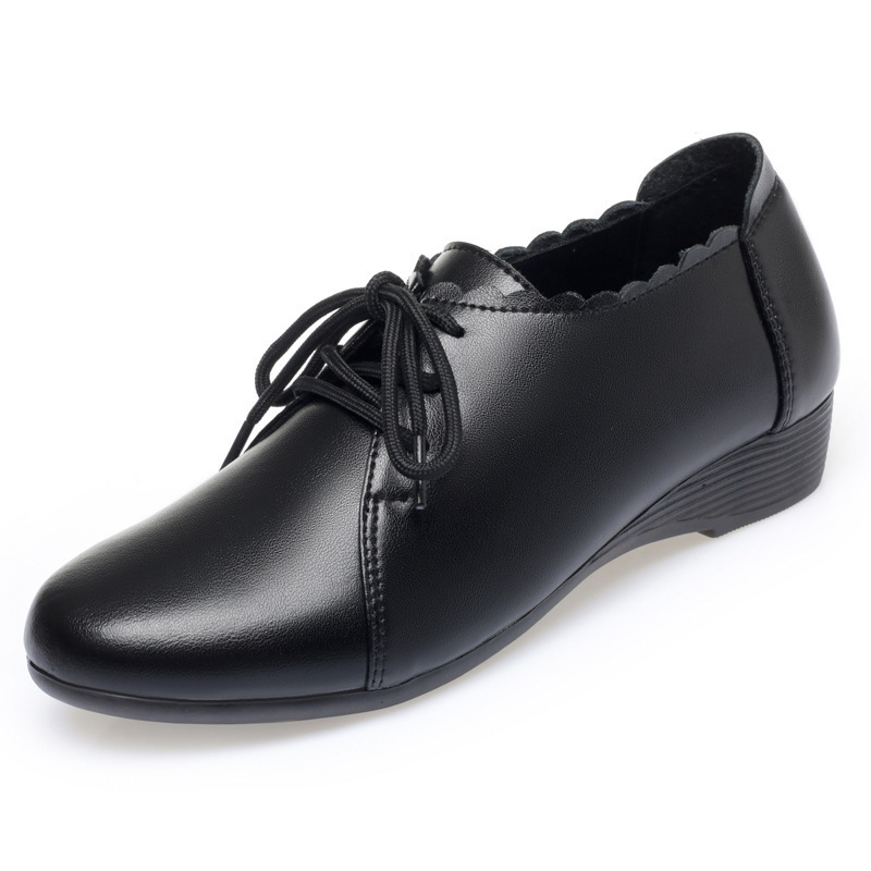 Buty Oxford damskie w rozmiara – Leather Work Flats Women recenzja i cena