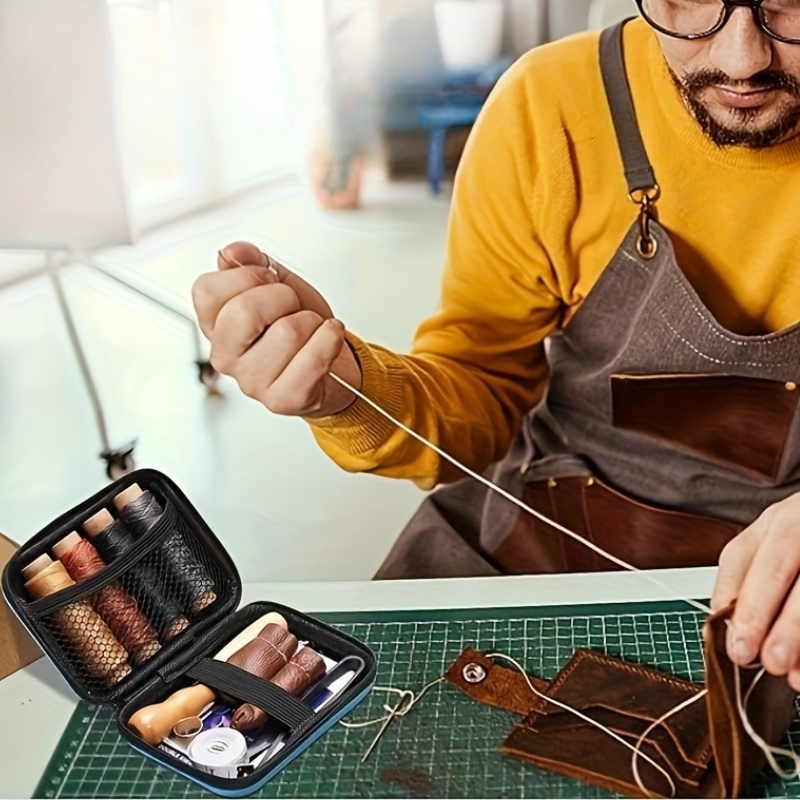 Zestaw do szycia skóry, zestaw – Upholstery Leather Work recenzja i cena