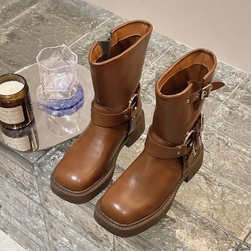 Damskie botki do kostki Jesień – Leather Work Western recenzja i cena