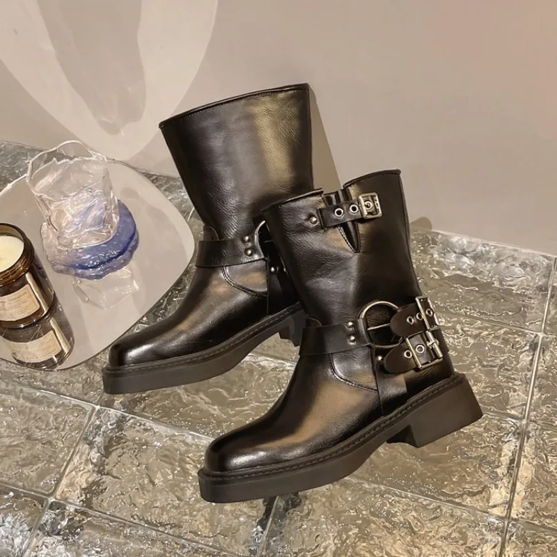 Damskie botki do kostki Jesień – Leather Work Western recenzja i cena