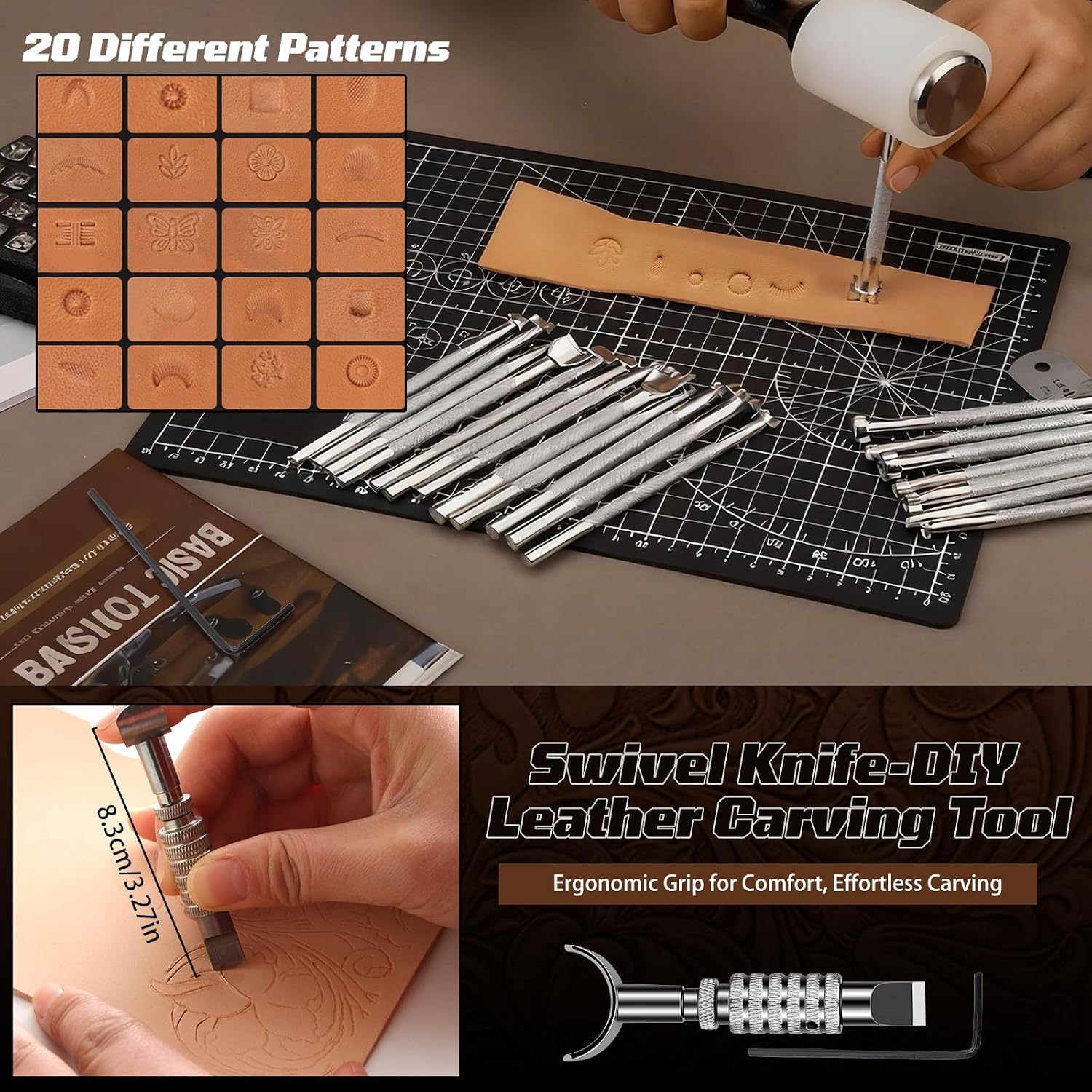 Zestaw do obróbki skóry, narzę – Leather Work recenzja i cena