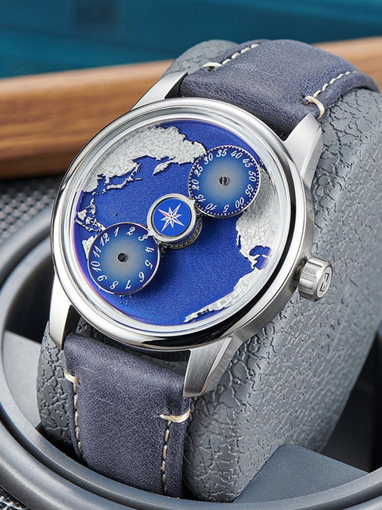 Męskie zegarki na rękę Casual  – Leatherwork Ideas recenzja i cena