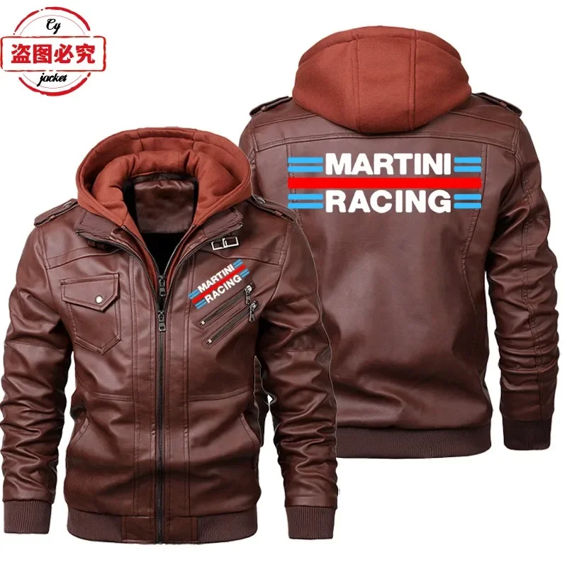 Kurtka skórzana męska z kaptur – Leather Work Jacket With Hood recenzja i cena
