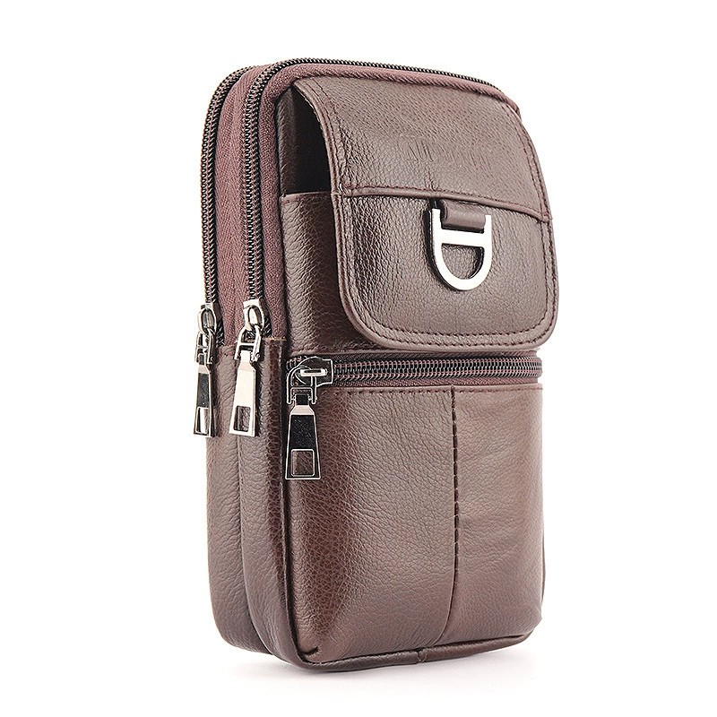 Męska skórzana torba na pas -  – Leatherwork Bag recenzja i cena