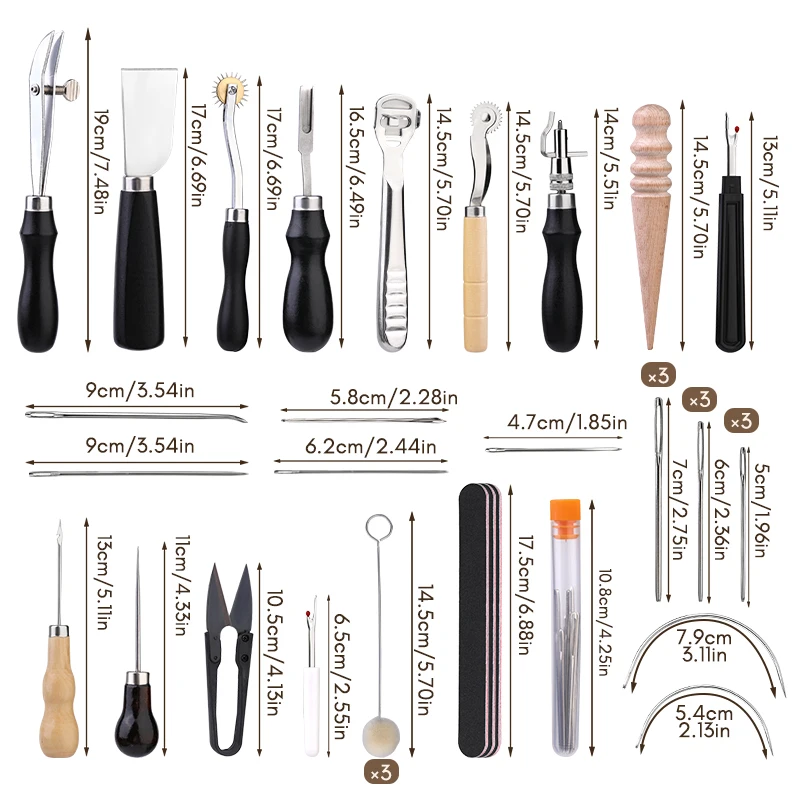 KRABALL Profesjonalny zestaw n – Leatherwork Kit recenzja i cena